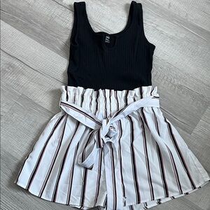 Girls Shorts Romper size Small